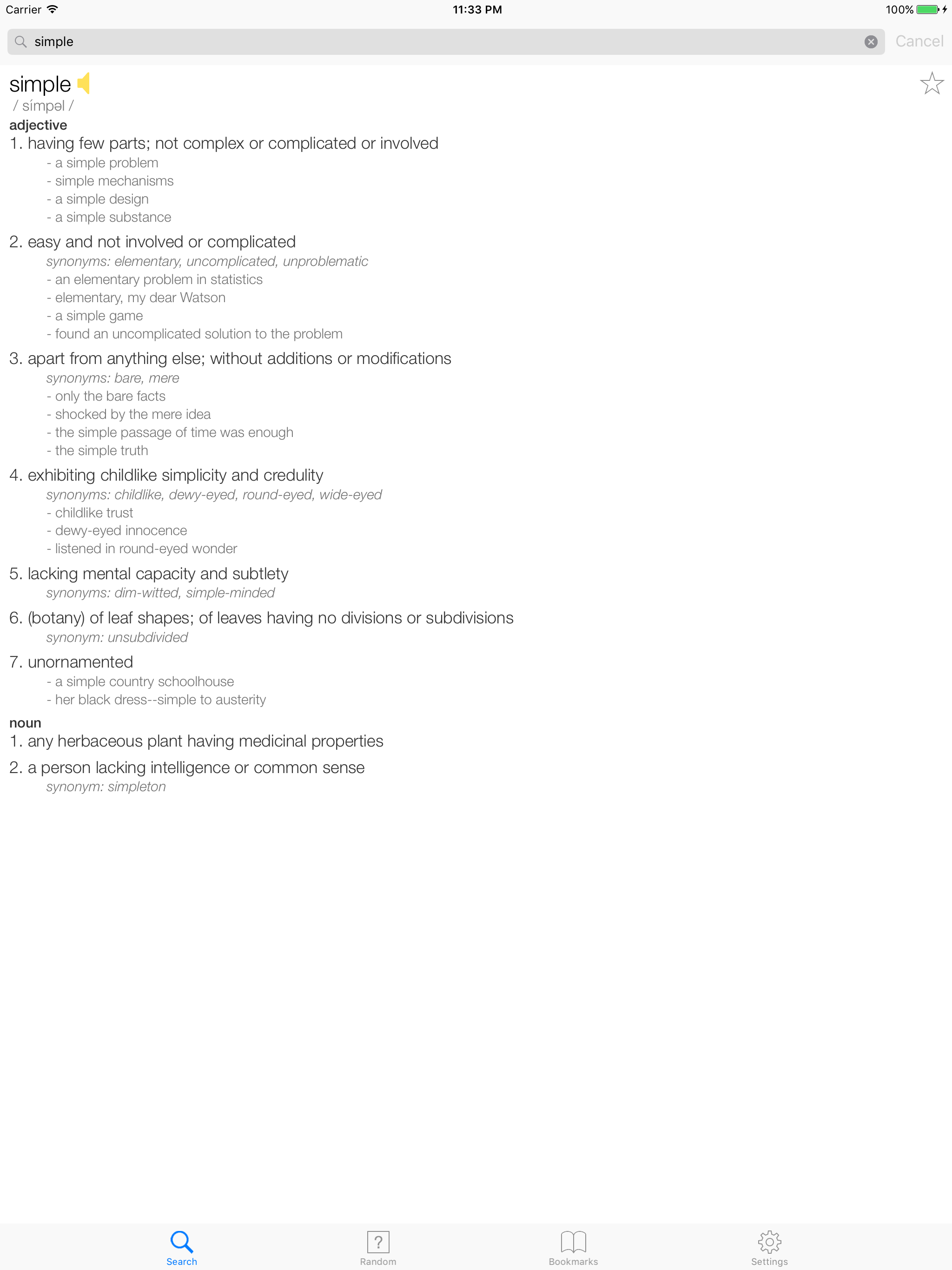 Plain English Dictionary - Simple and Basic screenshot 5