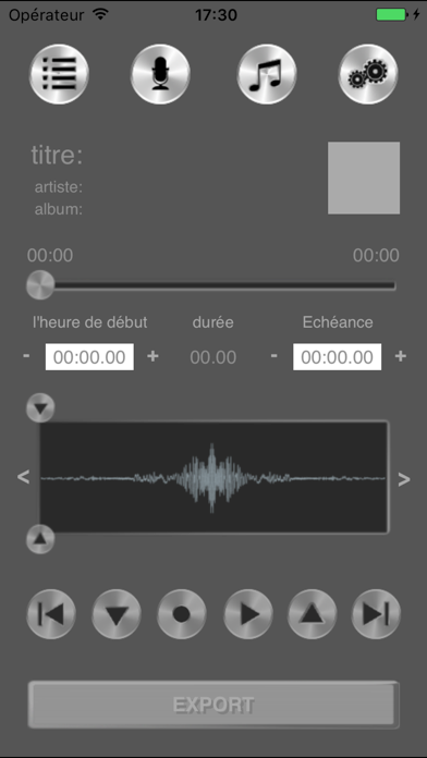 Screenshot #1 pour myRingtones