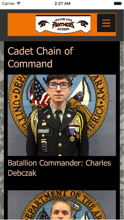 Center Line High School Army JROTC