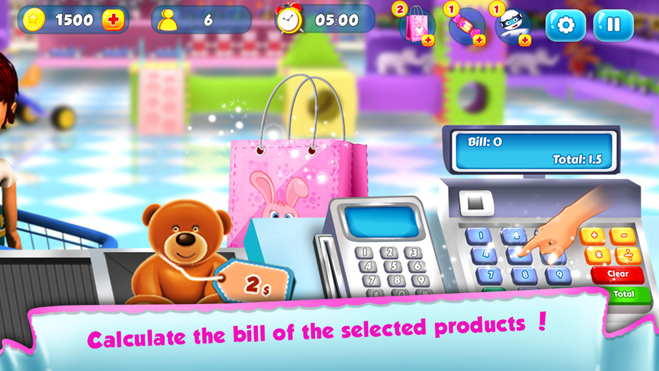 Baby Supermarket Manager - Time Management Game