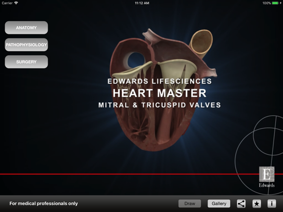 Mitral & Tricuspid Valves iPad screenshot 1 - Medical app