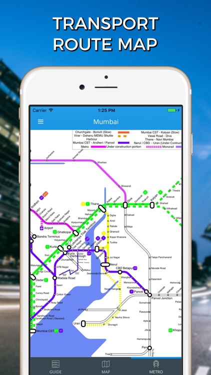 Mumbai Travel Guide with Offline Street Map screenshot-4