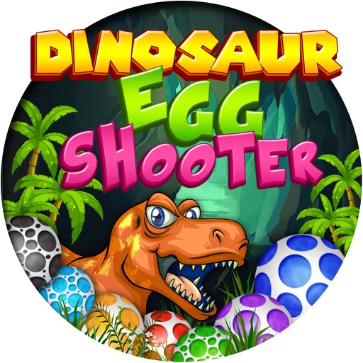 Dinosaur egg shooter classic icon