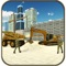 City Construction Border Wall - With multiple construction vehicles to steer & operate 