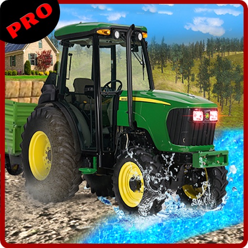 Farmer Tractor cargo sim Pro icon