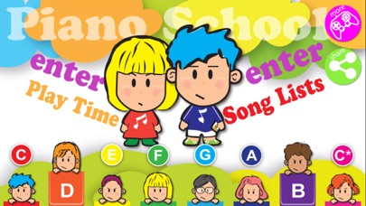 Piano School - Touch Music Sheet, Baby Piano, Drum Screenshot