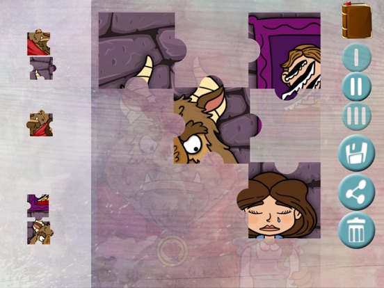Beauty and the Beast tale iPad screenshot 5 - Book app