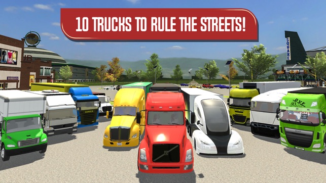 Delivery Truck Driver Highway Ride Simulator(圖5)-速報App