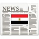 Egypt News in English & Egyptian Music Radio app icon - News app for iPhone