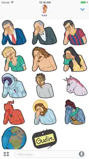 facepalm stickers for imessage by gudim problems & solutions and troubleshooting guide - 1