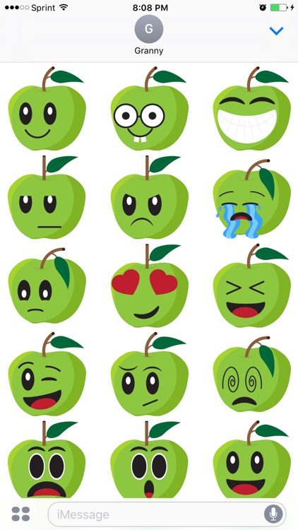 Friendly Fruits Sticker Pack