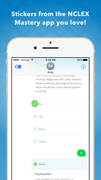 Screenshot #3 pour NCLEX Mastery Stickers