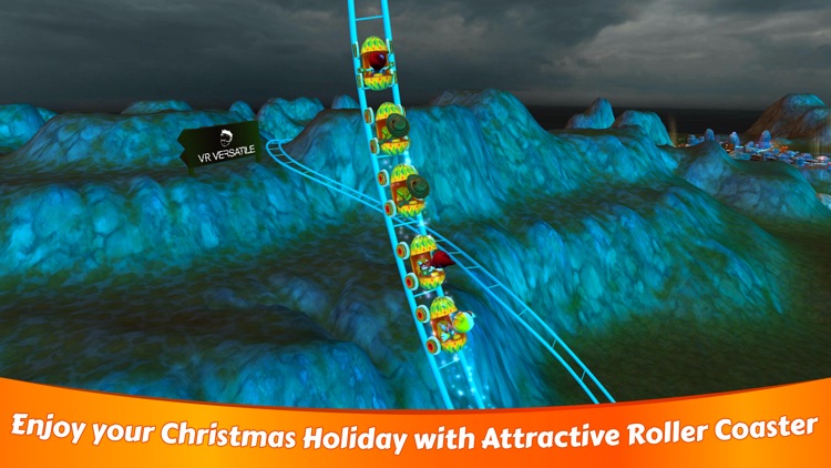 VR Christmas Roller Coaster screenshot-4