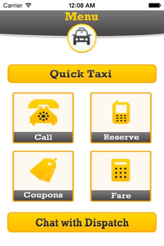 Taxi Cab - SF Bay Area Taxi Booking App screenshot 2