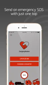 Emergency Numbers - Call Help screenshot #1 for iPhone