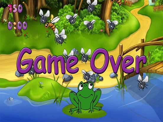Hungry Hungry Frog iPad screenshot