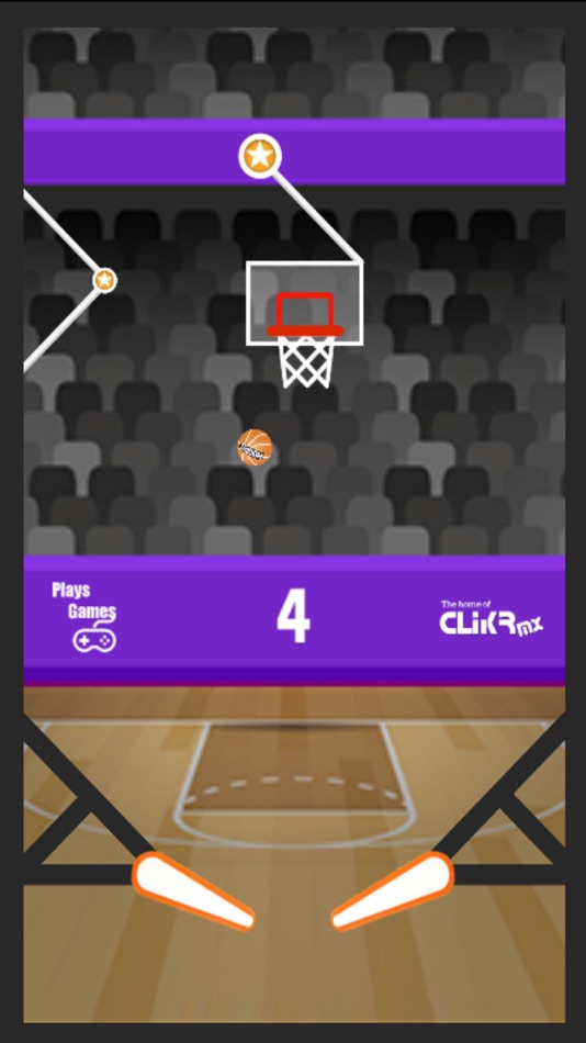 #2. Pinball Hoops (iOS) By: adam rogan