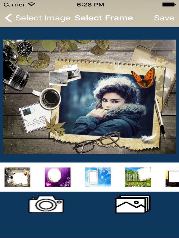 Amazing Photo Frame And Pic Collage iPad screenshot 2 - Entertainment app