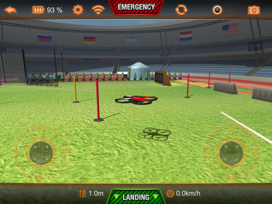 AR.Drone Sim Pro на iPad