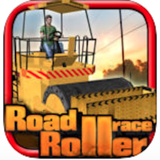 Road Roller Race - 3D Road Roller Racing Games Icon
