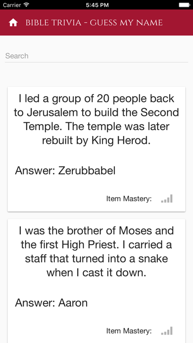 Bible Trivia - Guess ... screenshot1