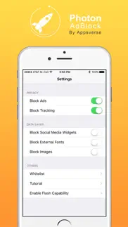 photon ad blocker for private secret browser app iphone screenshot 3