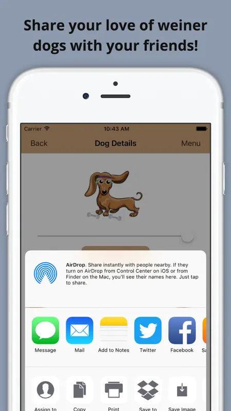 Weinermoji - Dachshund Emoji & Stickers screenshot 3 of 5