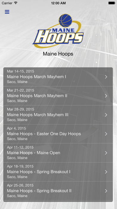Screenshot #1 pour Maine Hoops