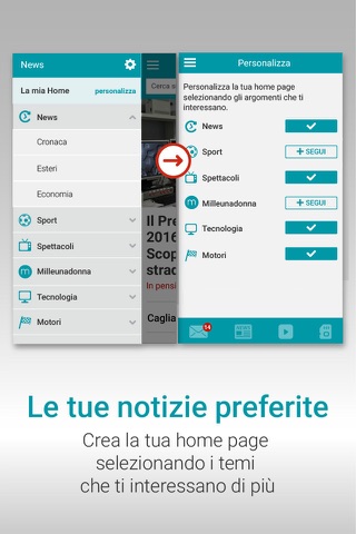 Tiscali Mail screenshot 3