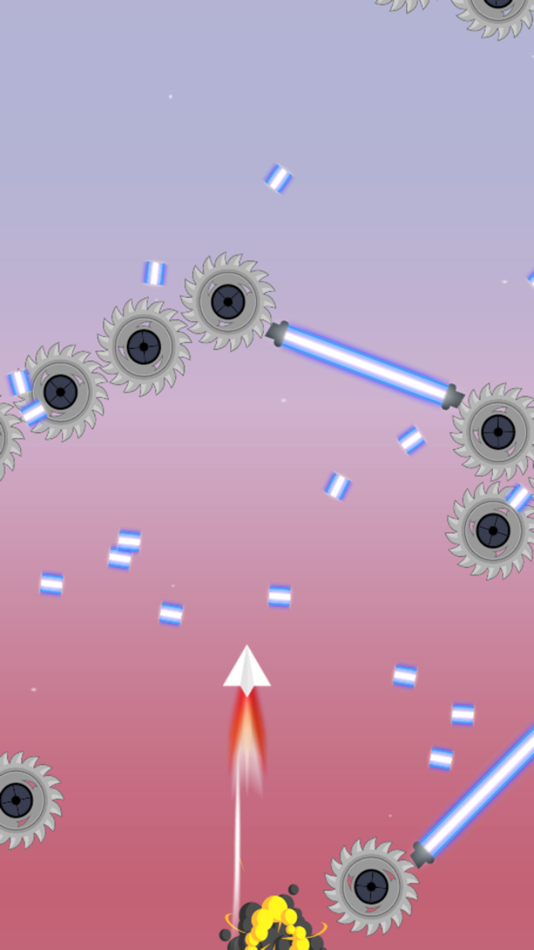 #1. Paper Plane - Avoid Object & Don't Grind Saw Blade (iOS) 由: Pawana Chatwaranon