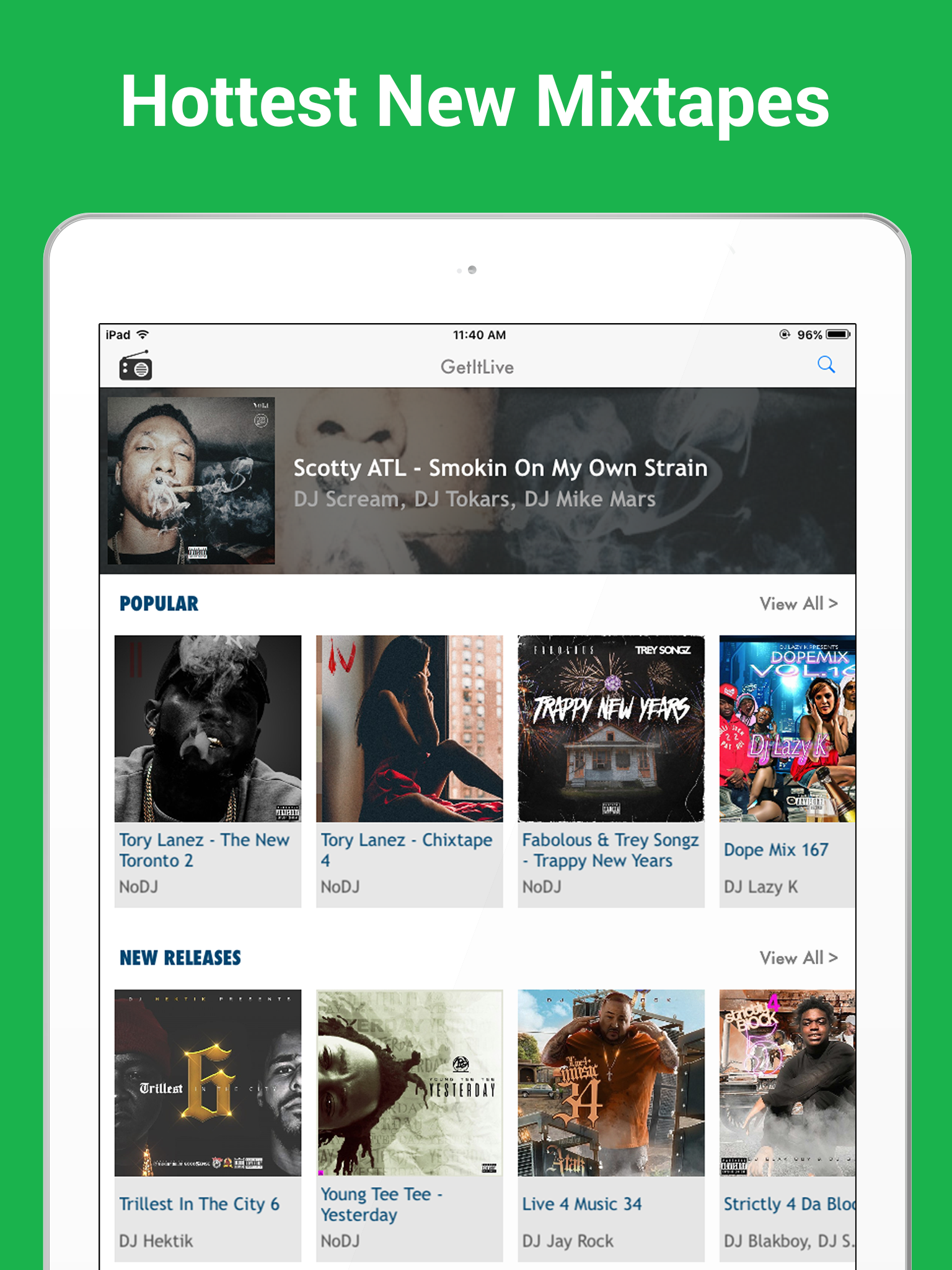 GetItLive - rap/hiphop livemixtapes & radio