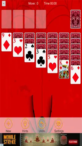 Game screenshot Spider Red Solitaire hack