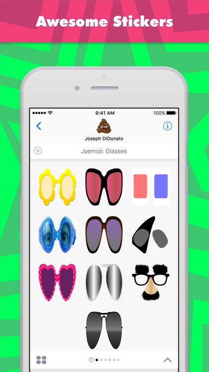 Joemoji: Glasses stickers by Joemoji