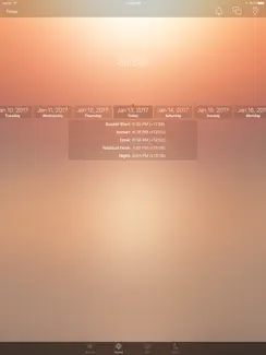 Sunrise Sunset Info iPad image 2