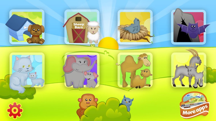 Animals Babies & Homes Puzzles