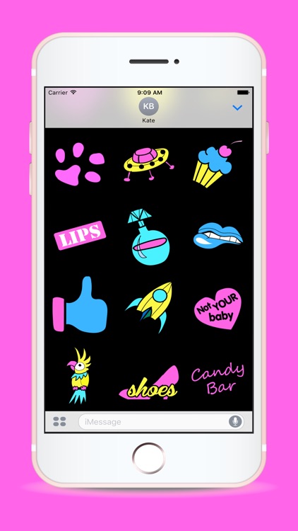 Cute Electric Animated Stickers