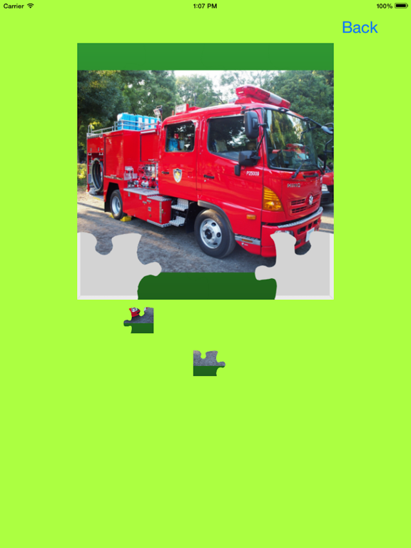 Screenshot #4 pour Fire Truck Jigsaw Puzzles