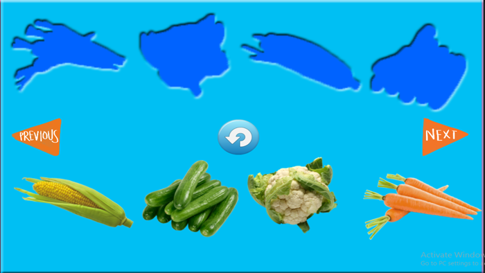 Enjoyable Learning of Vegetable Names for Toddlers