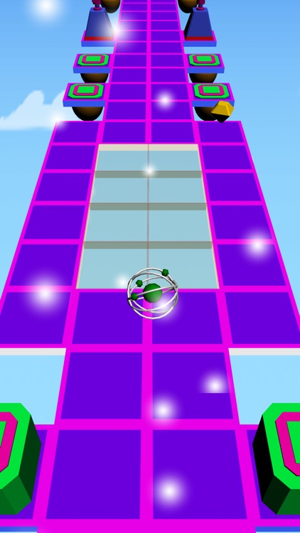 Atom Roll Balls Bounce Sky