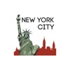 Famous Cities in America stickers by Tuğba