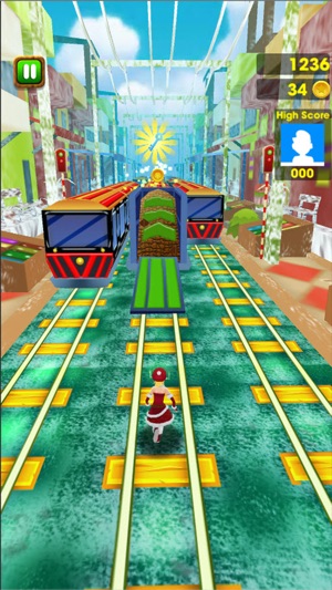 Frozen Princess Subway Surf Run by Phoobal Boonpunya