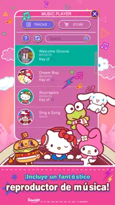 Captura 3 Hello Kitty Fiesta Musical - ¡Kawaii y Bello! iphone