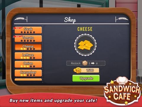 Sandwich Cafe Game – クッキングゲームのおすすめ画像3