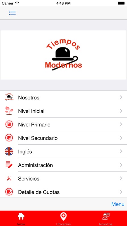 Tiempos Modernos escuela