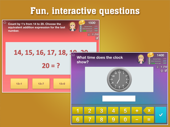 Grade 2 Math Common Core: Cool Kids’ Learning Gameのおすすめ画像2