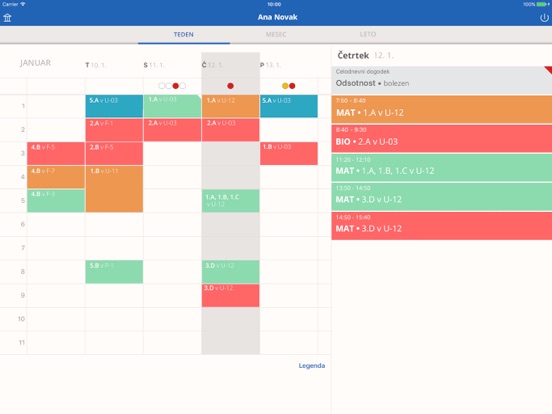 Screenshot #4 pour eAsistent za učitelja