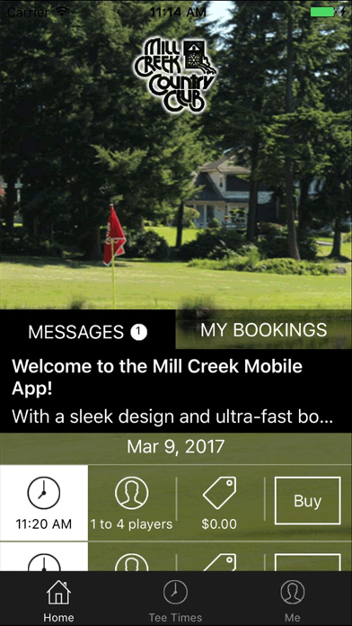 Screenshot #1 pour Mill Creek Country Club Tee Times