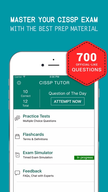 CISSP® Practice Exam Prep 2017 – Q&A Flashcards