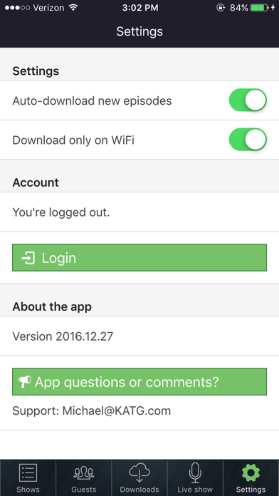 Keith and The Girl Comedy Talk Show and Podcast iPhone screenshot 5 - Entertainment app