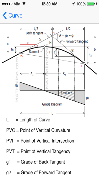 Surveying Calculator Screenshot 4